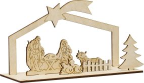 Steckfigur - Grüße aus Bethlehem