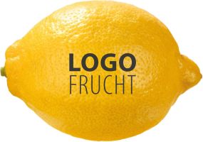 LogoFrucht Zitrone als Werbeartikel