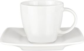 Senator Espresso Set Maxim Tasse mit Untertasse als Werbeartikel