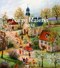 Kalender Naive Malerei 2023 als Werbeartikel