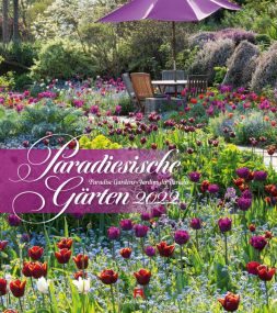 Kalender Paradiesische Gärten 2022 als Werbeartikel