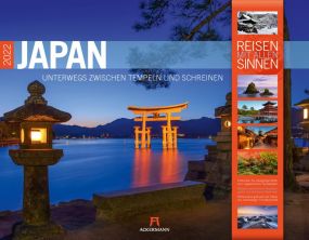 Kalender Japan 2022 als Werbeartikel