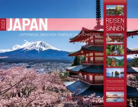 Kalender Japan 2023 als Werbeartikel