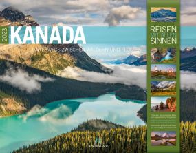 Kalender Kanada 2023 als Werbeartikel