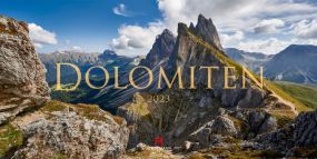 Kalender Dolomiten 2023 als Werbeartikel
