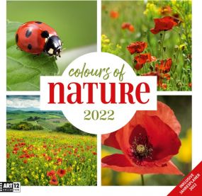 Kalender Colours of Nature 2022 als Werbeartikel
