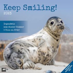 Kalender Keep Smiling! 2022 als Werbeartikel