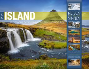 Kalender Island 2024 als Werbeartikel
