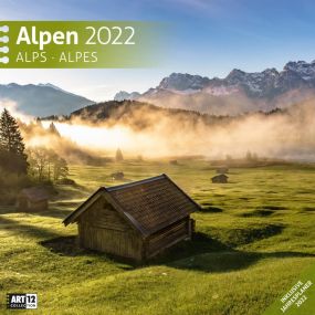 Kalender Alpen 2022 als Werbeartikel