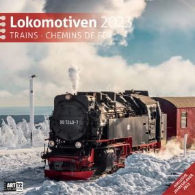Kalender Lokomotiven 2022 als Werbeartikel