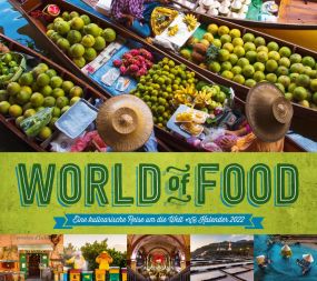 Kalender World of Food 2022 als Werbeartikel