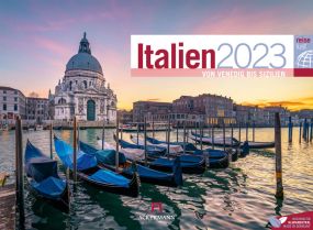 Kalender Italien ReiseLust 2023 als Werbeartikel