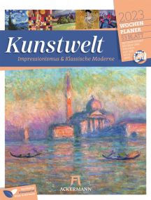 Kalender Kunstwelt - Wochenplaner 2023