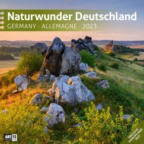 Kalender Naturwunder Deutschland 2023, 30x30 cm