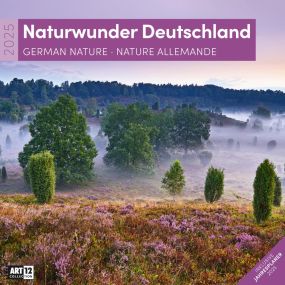 Kalender Naturwunder Deutschland 2024 - 30x30