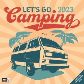 Kalender Camping 2023, 30x30 cm