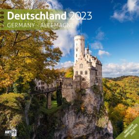 Kalender Deutschland 2023, 30x30 cm