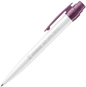 Stabilo® Softtouch Druckkugelschreiber Style White als Werbeartikel