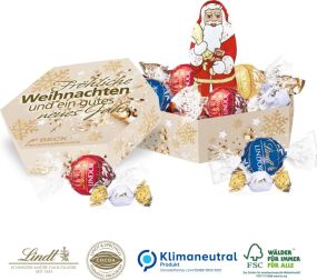 Süße Präsentbox Weihnachten Maxi, Klimaneutral, FSC® als Werbeartikel