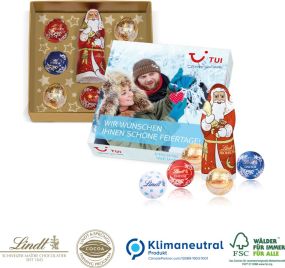 Himmlische Weihnachtszeit, Klimaneutral, FSC® als Werbeartikel