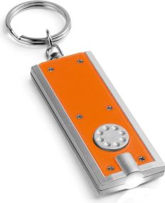 Schlüsselanhänger Noho mit LED als Werbeartikel