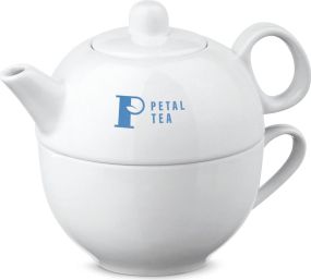 Teeset Infusions aus Porzellan als Werbeartikel
