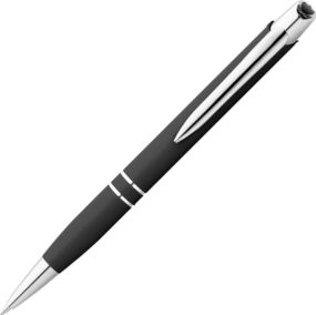Aluminium-Kugelschreiber mit Clip Marieta Soft als Werbeartikel