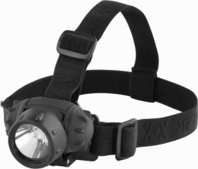 LED MegaBeam Kopflampe HeadLightSecurityEvo Metmaxx® als Werbeartikel