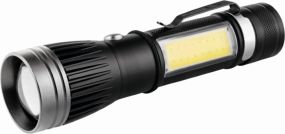 LED-Taschenlampe Black Series BlackChargePro Metmaxx® als Werbeartikel