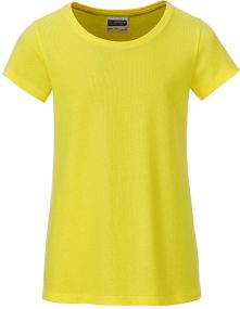 Mädchen T-Shirt Basic aus Bio-Baumwolle als Werbeartikel