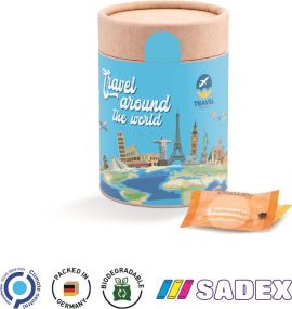 Papierdose Eco Maxi - Inhalt nach Wahl - inkl. Druck als Werbeartikel