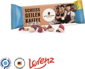 Werbeschuber Lorenz Tag Träumer, Nuss-Frucht-Mix (Cranberries/Joghurt Pops) als Werbeartikel