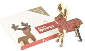 Schokoladen Xmas Reindeer 3D Solo