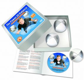 DVD-Selbstlern-Jonglierset als Werbeartikel