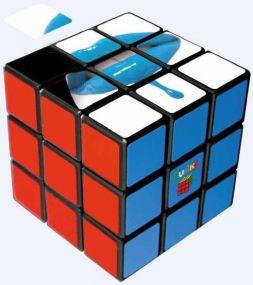 Original Rubiks Cube 3x3 57mm Digitaldruck als Werbeartikel