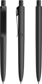 prodir DS8 SoftTouch Kugelschreiber satin. Clip PSR mit Spezial Clip- und Drückerfarben als Werbeartikel