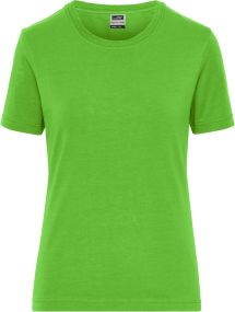 Damen Arbeits T-Shirt Solid aus Bio-Baumwolle als Werbeartikel