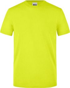 Strapazierfähiges T-Shirt für Herren in Signalfarbe als Werbeartikel