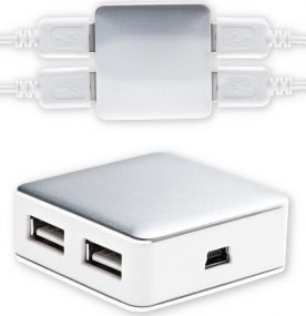 USB Hub mit 4 Ports als Werbeartikel