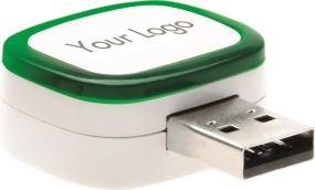 USB-LED als Taschenlampe für Powerbanks als Werbeartikel