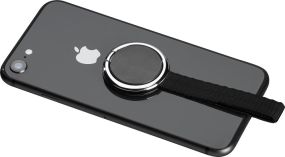 CLIP Smartphone-Ring mit Band als Werbeartikel