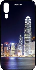 Smartphonecover Reflects-TG HWP20 Skyline als Werbeartikel