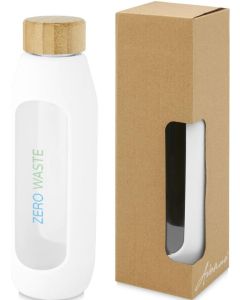 Tidan 600 ml Flasche aus Borosilikatglas mit Silikongriff