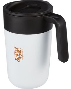 Nordia 400 ml doppelwandiger Becher aus Recyclingmaterial