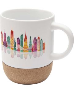 Sublimation Keramiktasse mit Korkdetails Bari 300 ml
