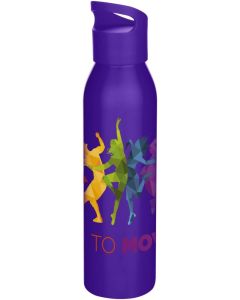 Sky 650 ml RCS-zertifizierte, einwandige Trinkflasche aus recyceltem Edelstahl