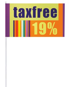 Papierfahnen 12 x 24 cm