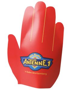 Winkehände als Werbeartikel