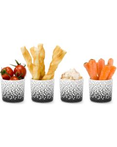 4er Set Mini Snackbecher Aperitivo
