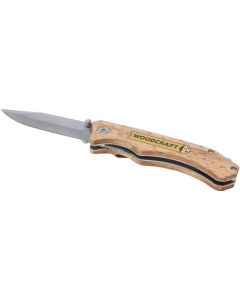 Dave Holz-Klappmesser mit Gürtelclip